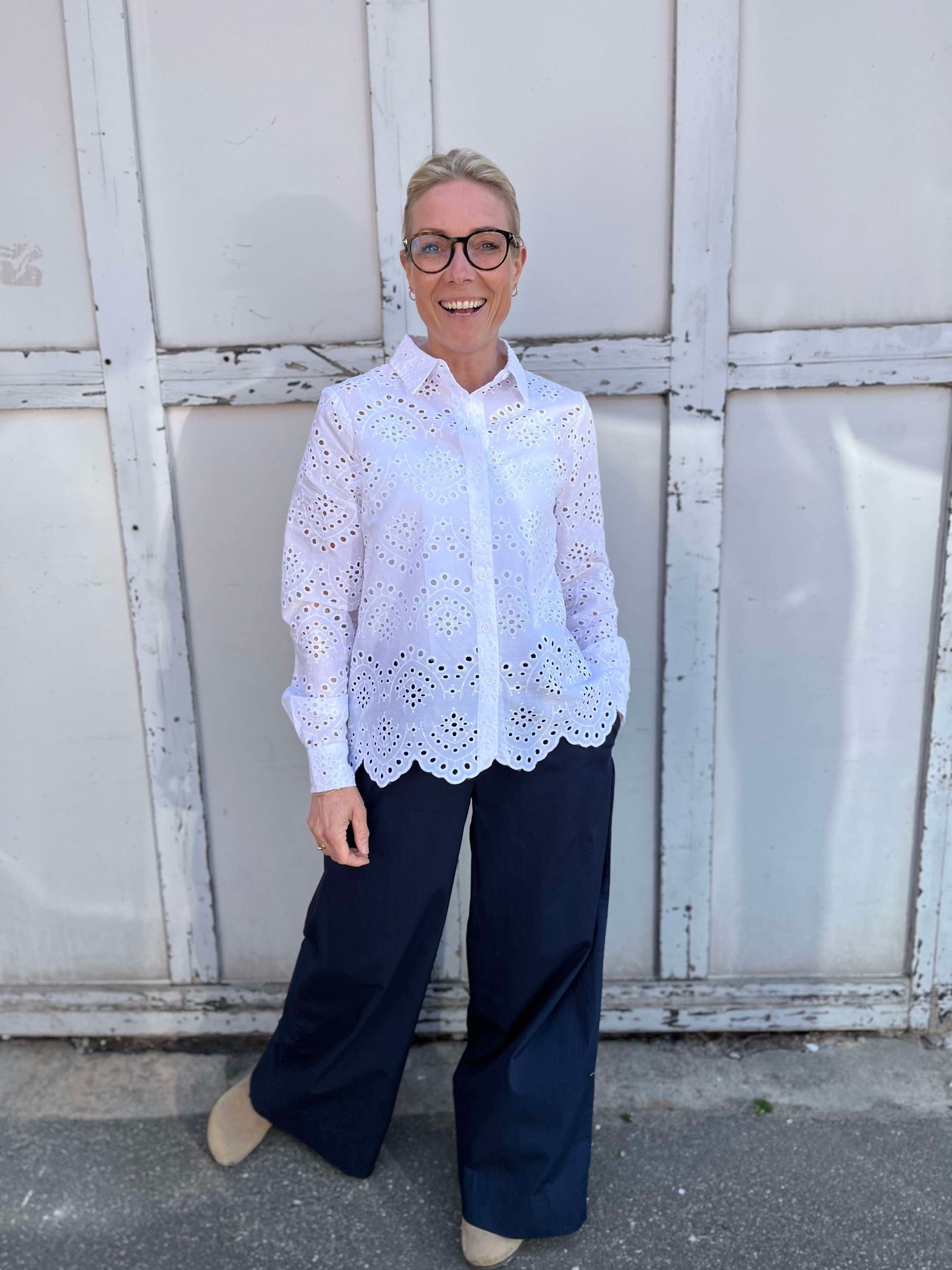 VMROBETTE Trousers - Dark Sapphire